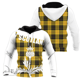 MacLeod Of Lewis Ancient Clan Tartan Hoodie - Scottish Thistle Style