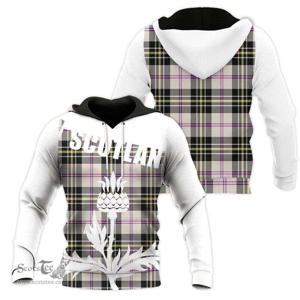 MacPherson Dress Ancient Clan Tartan Hoodie - Scottish Thistle Style