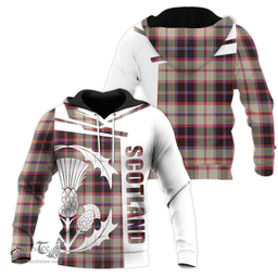 MacPherson Hunting Ancient Clan Tartan Hoodie - Scottish Thistle Style