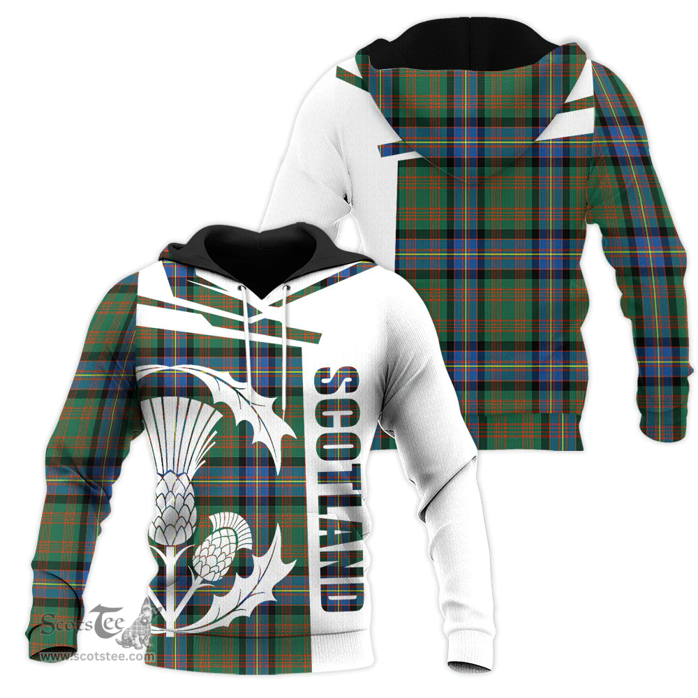 Cochrane Ancient Clan Tartan Hoodie - Scottish Thistle Style