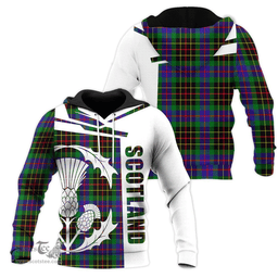 Brodie Hunting Modern Clan Tartan Hoodie - Scottish Thistle Style