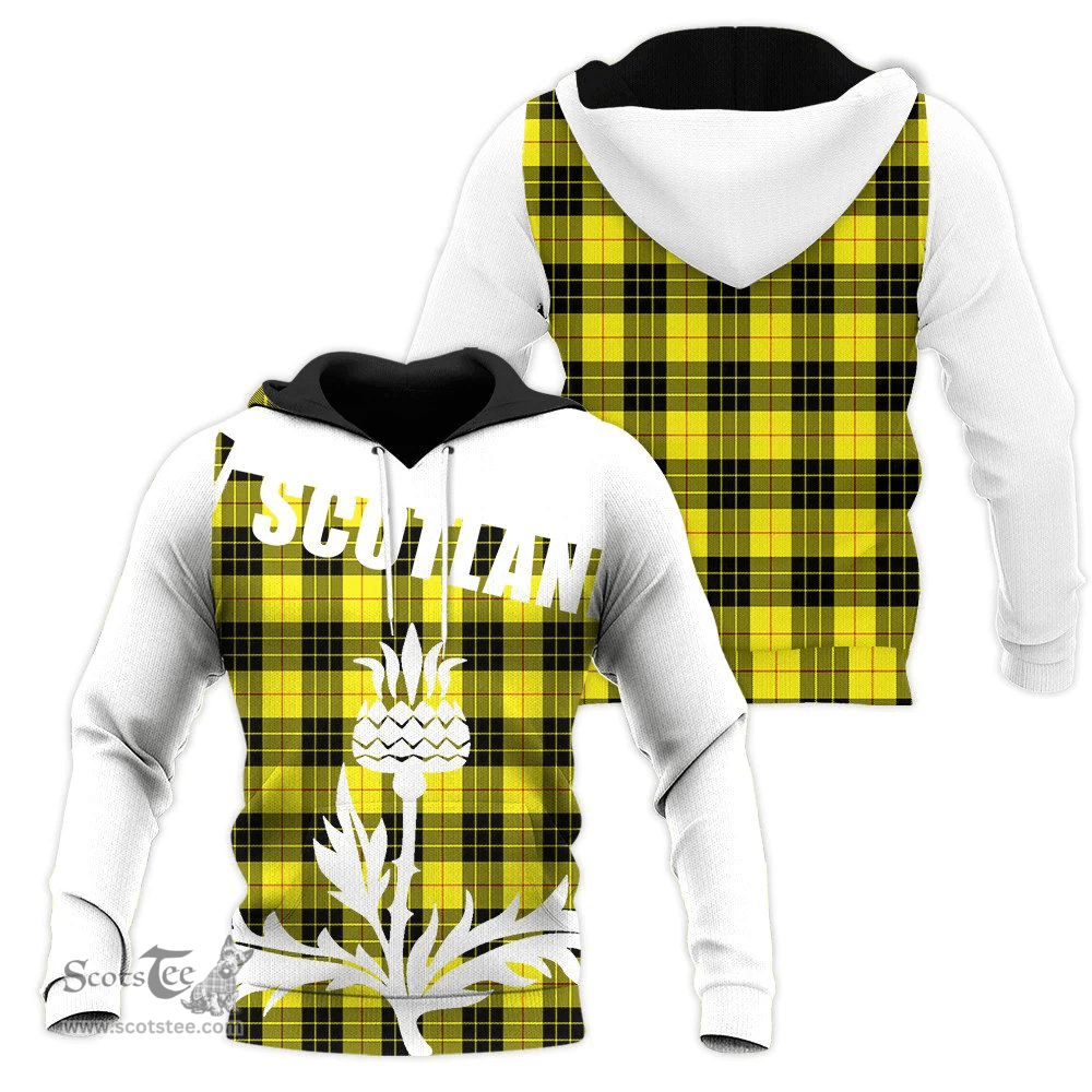 MacLeod Of Lewis Modern Clan Tartan Hoodie - Scottish Thistle Style