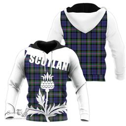 Baird Modern Clan Tartan Hoodie - Scottish Thistle Style