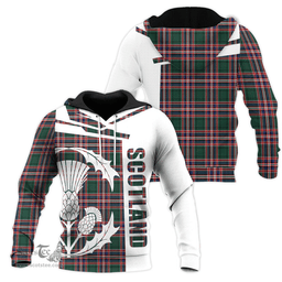 MacFarlane Hunting Modern Clan Tartan Hoodie - Scottish Thistle Style