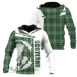 MacDonald Lord Of the Isles Hunting Clan Tartan Hoodie - Scottish Thistle Style