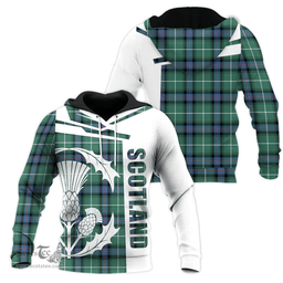 MacDonald Of The Isles Hunting Ancient Clan Tartan Hoodie - Scottish Thistle Style