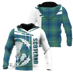 Oliphant Ancient Clan Tartan Hoodie - Scottish Thistle Style