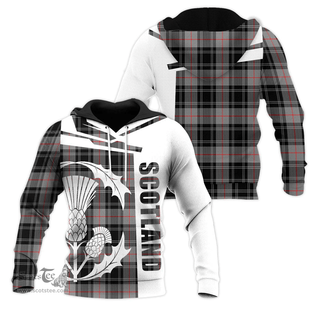 Moffat Modern Clan Tartan Hoodie - Scottish Thistle Style