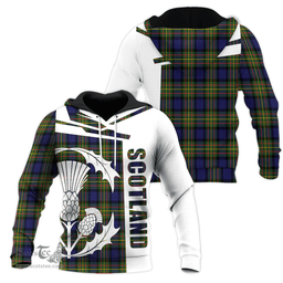 MacLaren Modern Clan Tartan Hoodie - Scottish Thistle Style