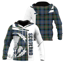 Cameron Of Erracht Ancient Clan Tartan Hoodie - Scottish Thistle Style