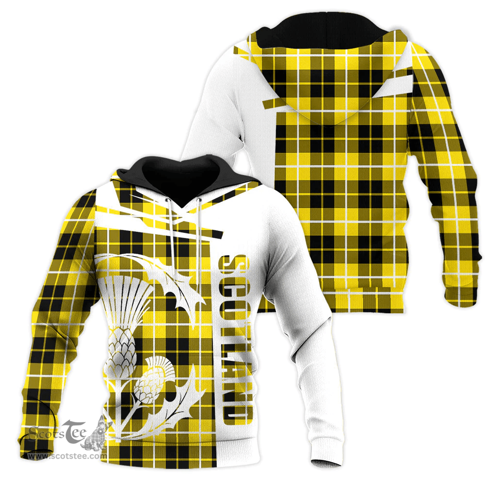 Barclay Dress Modern Clan Tartan Hoodie - Scottish Thistle Style