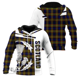 MacLellan Modern Clan Tartan Hoodie - Scottish Thistle Style