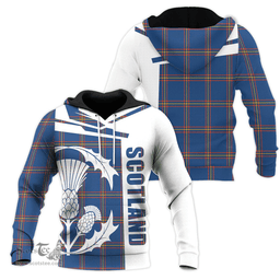 MacLaine Of Loch Buie Hunting Ancient Clan Tartan Hoodie - Scottish Thistle Style