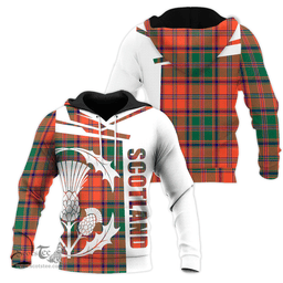 Stewart Of Appin Ancient Clan Tartan Hoodie - Scottish Thistle Style