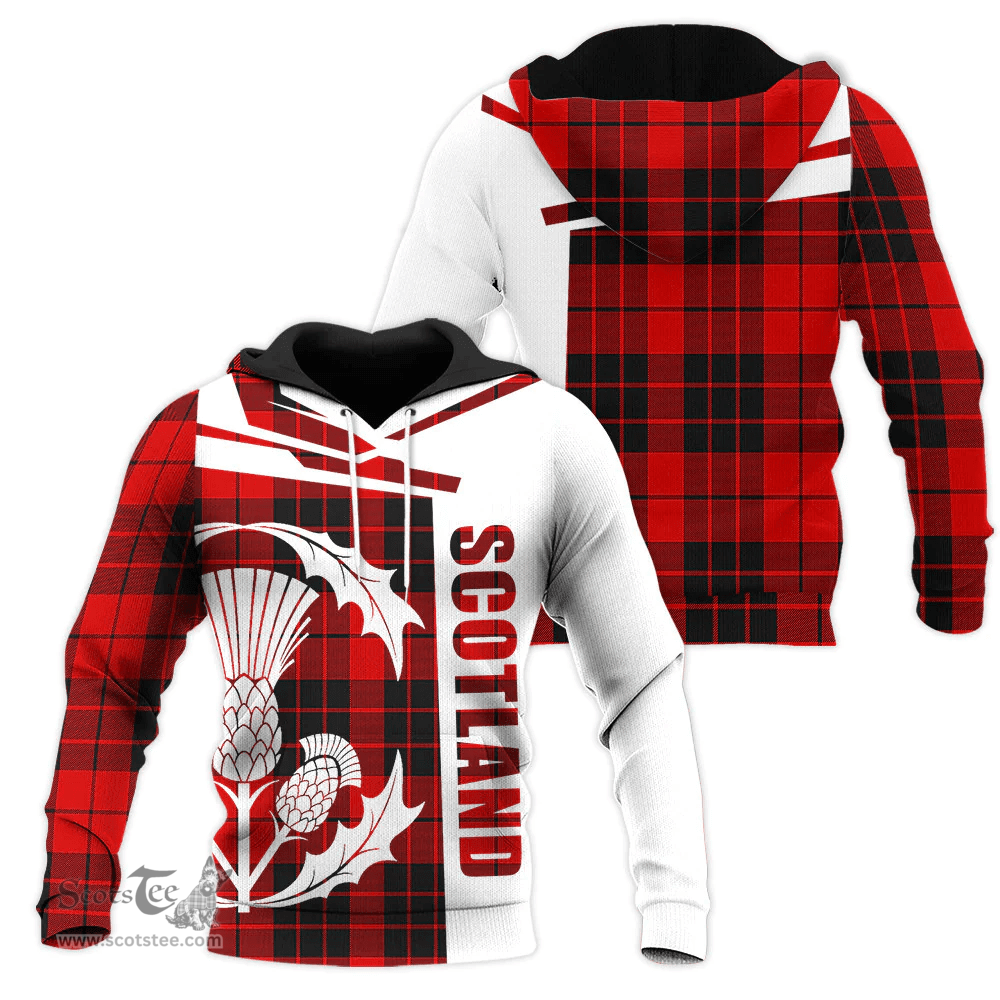 MacLeod Of Raasay Clan Tartan Hoodie - Scottish Thistle Style