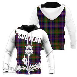 Cameron Of Erracht Modern Clan Tartan Hoodie - Scottish Thistle Style