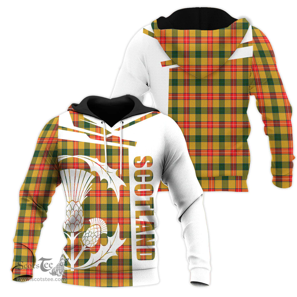 Baxter Clan Tartan Hoodie - Scottish Thistle Style