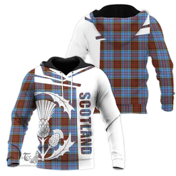 Anderson Modern Clan Tartan Hoodie - Scottish Thistle Style