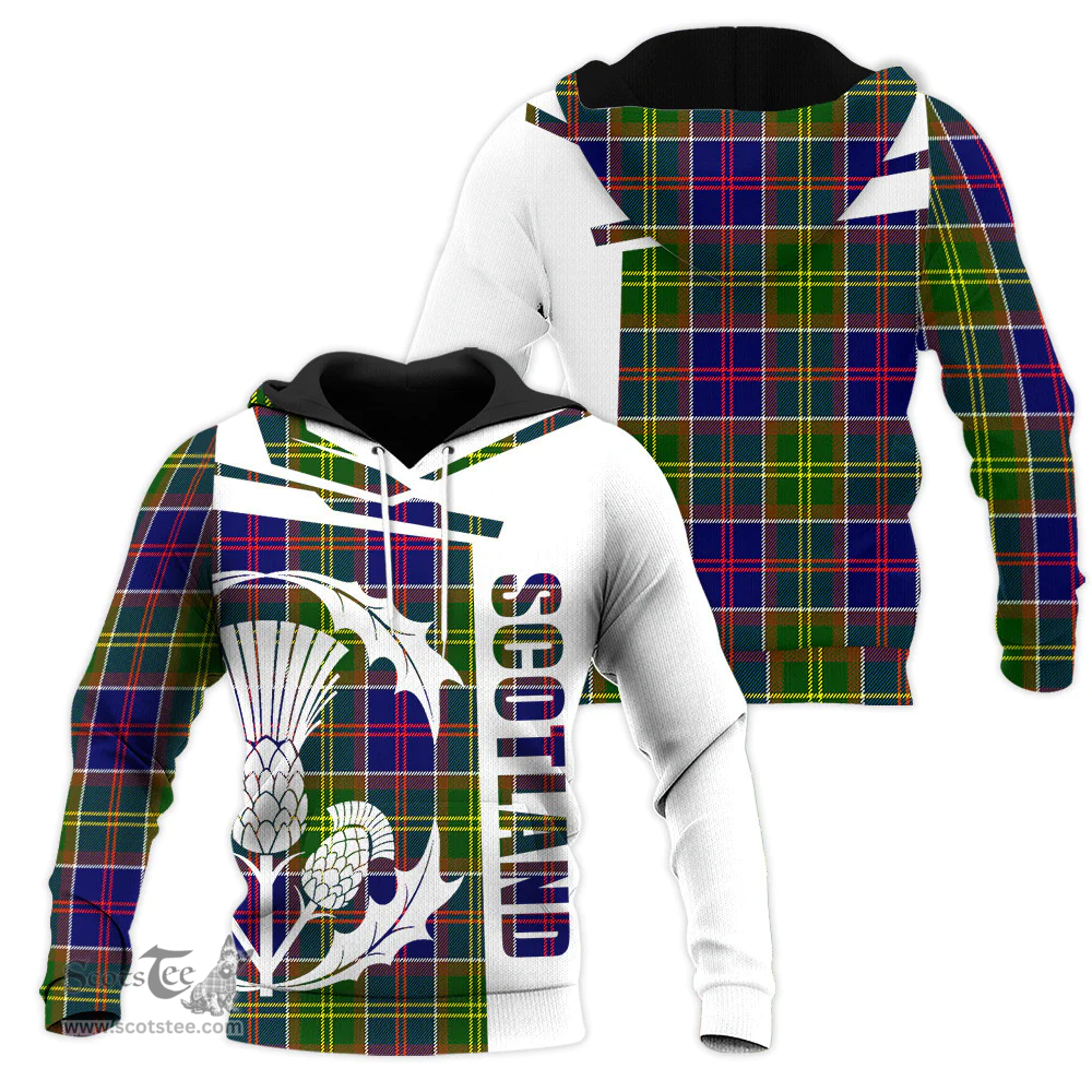 Arnott Clan Tartan Hoodie - Scottish Thistle Style