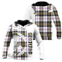 MacPherson Dress Modern Clan Tartan Hoodie - Scottish Thistle Style