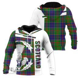 Stewart Of Appin Hunting Modern Clan Tartan Hoodie - Scottish Thistle Style