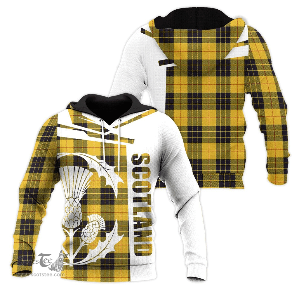 MacLeod Of Lewis Ancient Clan Tartan Hoodie - Scottish Thistle Style