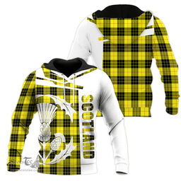 MacLeod Of Lewis Modern Clan Tartan Hoodie - Scottish Thistle Style