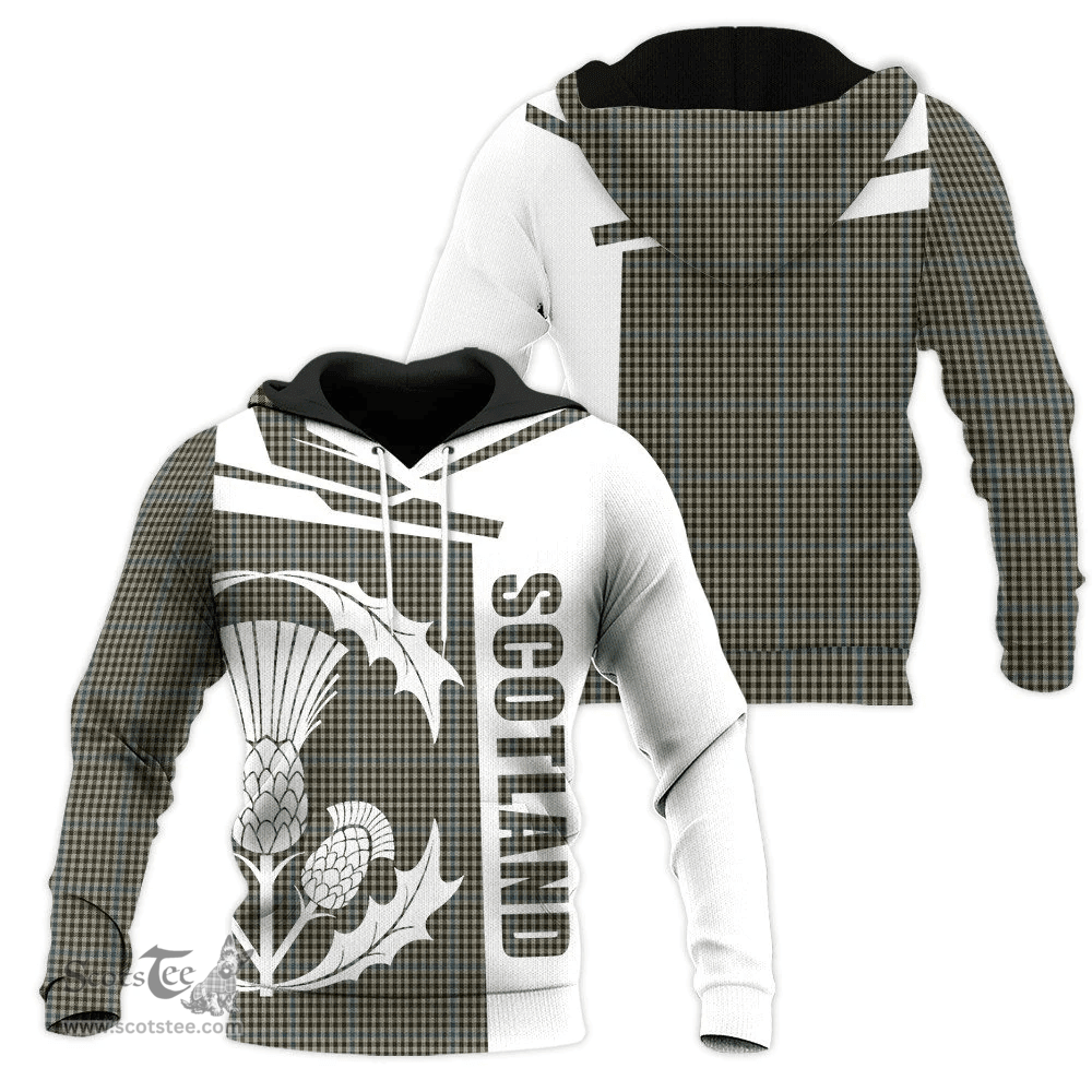 Haig Check Clan Tartan Hoodie - Scottish Thistle Style