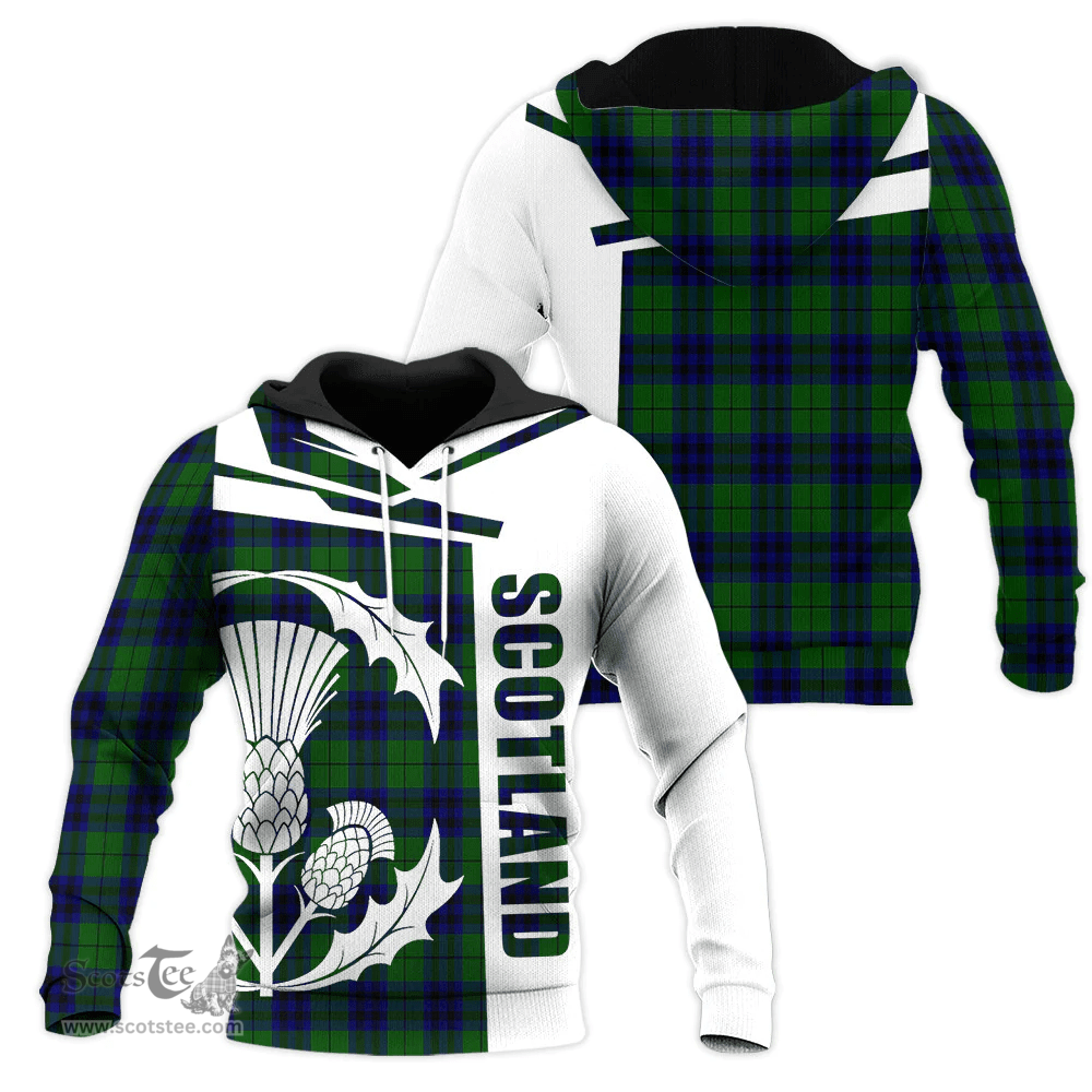 Keith Modern Clan Tartan Hoodie - Scottish Thistle Style