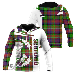MacDonald Of Clanranald Clan Tartan Hoodie - Scottish Thistle Style