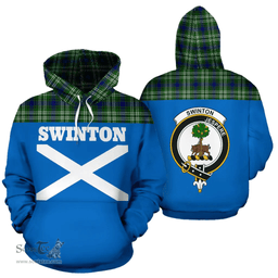 Scottish Swinton Clan Tartan Hoodie - Scotland In Me Scottish Plaid Tartan Plaid