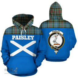 Scottish Paisley Clan Tartan Hoodie - Scotland In Me Scottish Plaid Tartan Plaid
