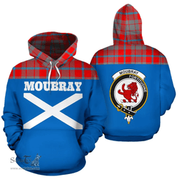 Scottish Moubray Clan Tartan Hoodie - Scotland In Me Scottish Plaid Tartan Plaid