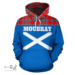Scottish Moubray Clan Tartan Hoodie - Scotland In Me Scottish Plaid Tartan Plaid