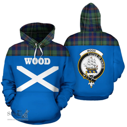 Scottish Wood Clan Tartan Hoodie - Scotland In Me Scottish Plaid Tartan Plaid