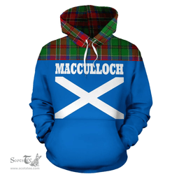 Scottish MacCulloch (McCulloch) Clan Tartan Hoodie - Scotland In Me Scottish Plaid Tartan Plaid