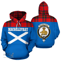 Scottish MacGillivray Clan Tartan Hoodie - Scotland In Me Scottish Plaid Tartan Plaid