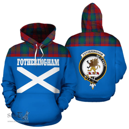 Scottish Fotheringham Clan Tartan Hoodie - Scotland In Me Scottish Plaid Tartan Plaid