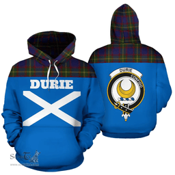 Scottish Durie Clan Tartan Hoodie - Scotland In Me Scottish Plaid Tartan Plaid