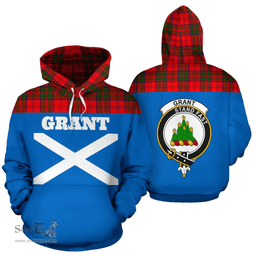 Scottish Grant Clan Tartan Hoodie - Scotland In Me Scottish Plaid Tartan Plaid