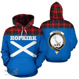 Scottish Hopkirk Clan Tartan Hoodie - Scotland In Me Scottish Plaid Tartan Plaid