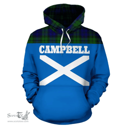 Scottish Campbell Clan Tartan Hoodie - Scotland In Me Scottish Plaid Tartan Plaid
