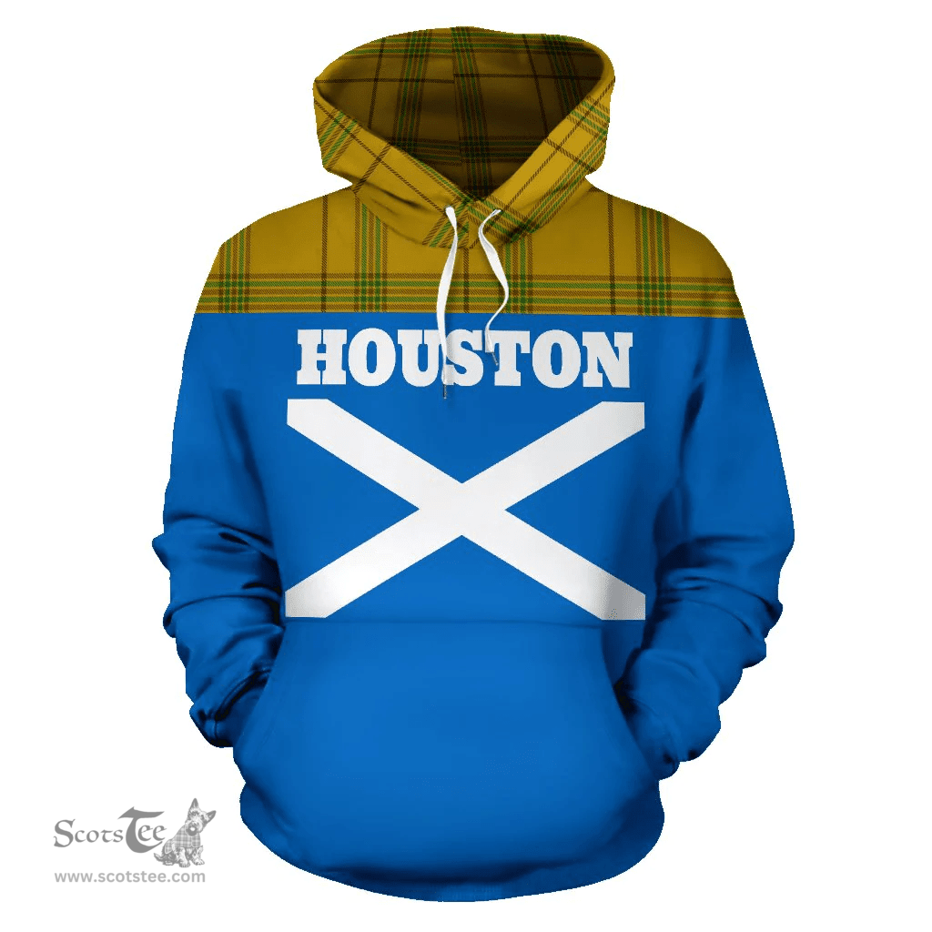 Scottish Houston Clan Tartan Hoodie - Scotland In Me Scottish Plaid Tartan Plaid