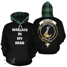 Scottish Wallace Hunting Ancient Clan Tartan Hoodie - In My Head Style Scottish Plaid Tartan Plaid