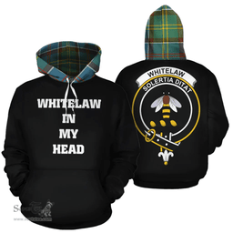 Scottish Whitelaw Clan Tartan Hoodie - In My Head Style Scottish Plaid Tartan Plaid