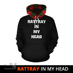 Scottish Rattray Modern Clan Tartan Hoodie - In My Head Style Scottish Plaid Tartan Plaid