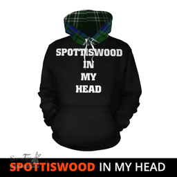 Scottish Spottiswood Clan Tartan Hoodie - In My Head Style Scottish Plaid Tartan Plaid