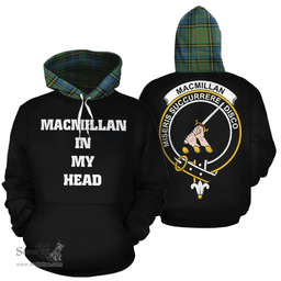 Scottish MacMillan Hunting Ancient Clan Tartan Hoodie - In My Head Style Scottish Plaid Tartan Plaid