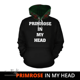 Scottish Primrose Clan Tartan Hoodie - In My Head Style Scottish Plaid Tartan Plaid