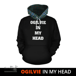 Scottish Ogilvie Hunting Ancient Clan Tartan Hoodie - In My Head Style Scottish Plaid Tartan Plaid